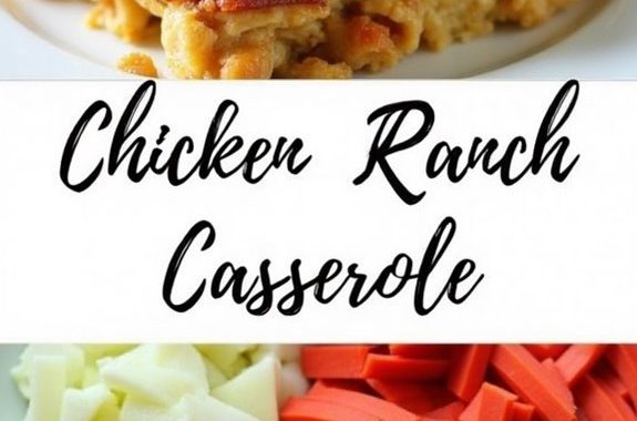 chicken bacon ranch casserole recipe