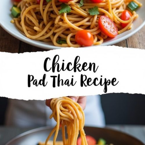 chicken pad thai recipe