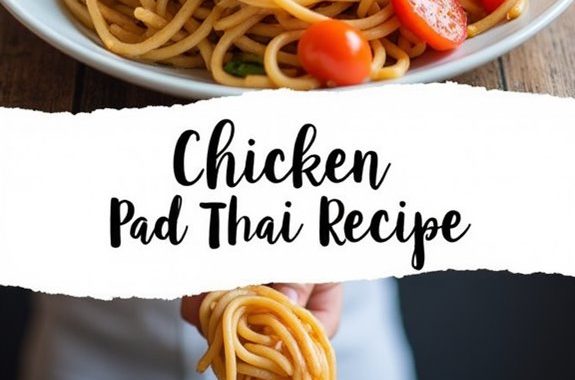 chicken pad thai recipe