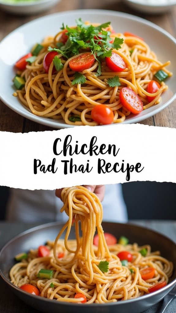 chicken pad thai recipe