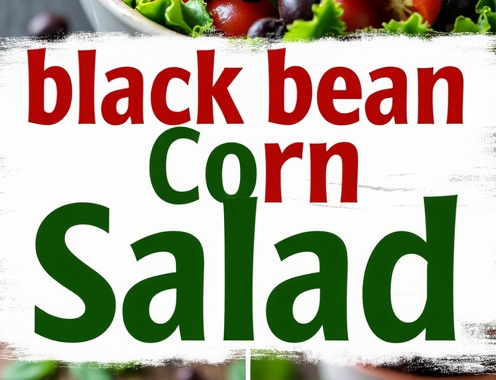 black bean corn salad