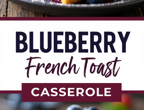 blueberry french toast casserole