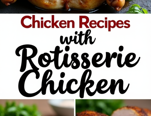 chicken recipes with rotisserie chicken