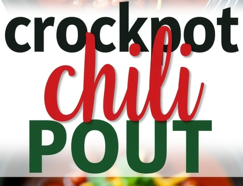 crockpot chili recipe