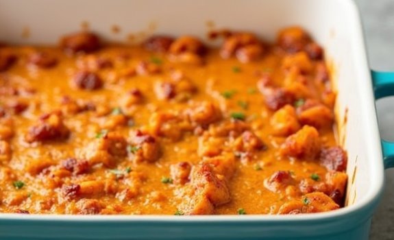 ground turkey sweet potato bake recipe