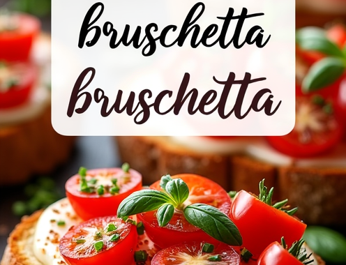 easy bruschetta