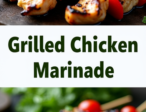 grilled chicken skewers marinade