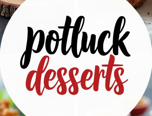 potluck desserts