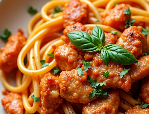 spicy chicken chipotle pasta